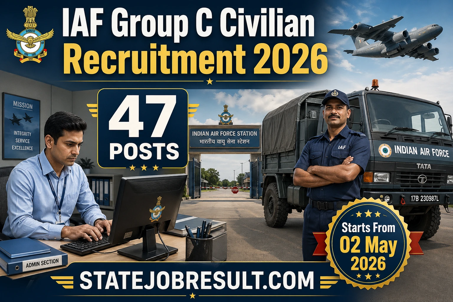 IAF Group C Civilian Recruitment 2026