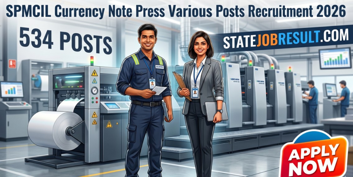 SPMCIL Various Posts Recruitment 2026