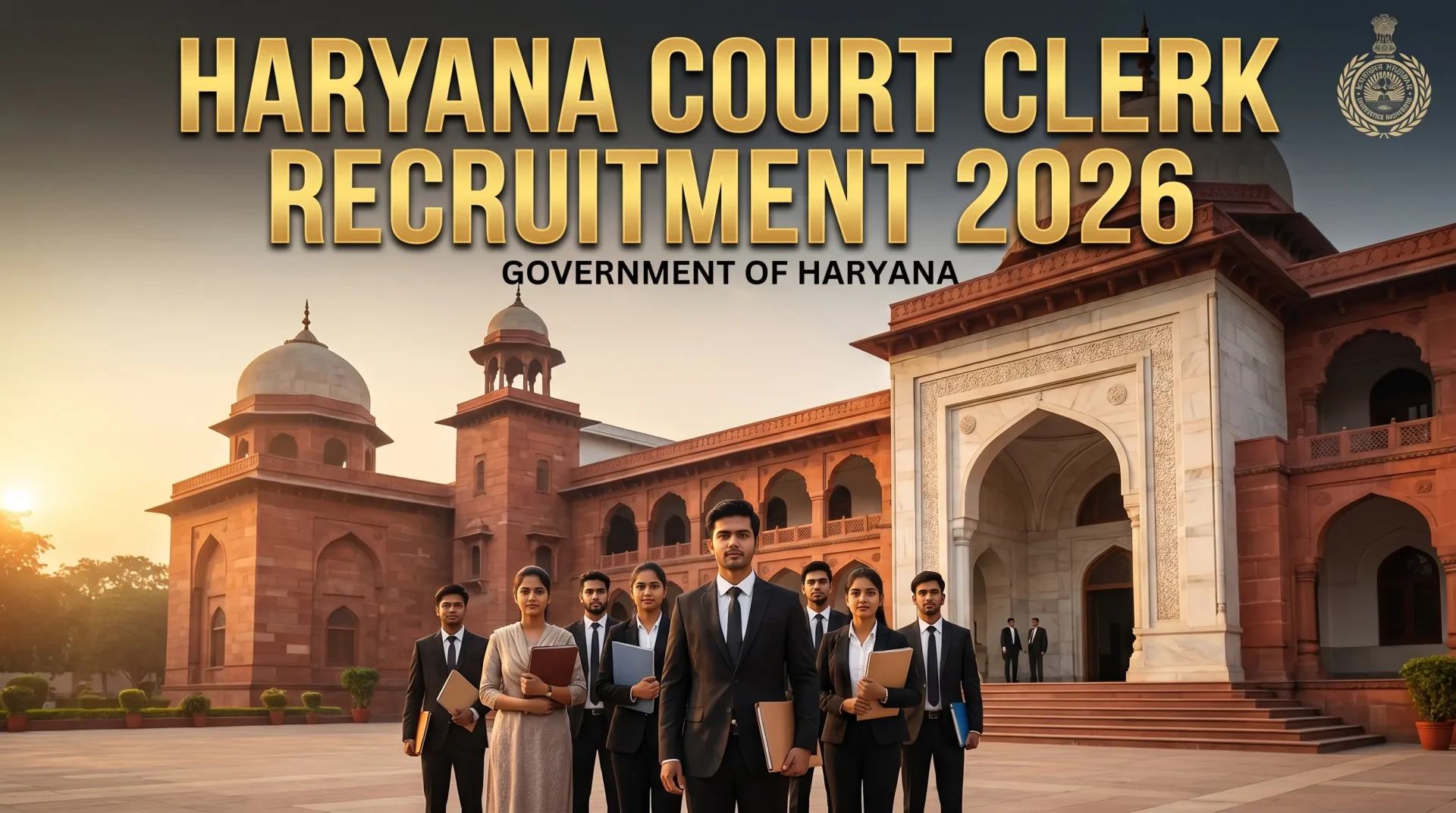 Haryana Court Clerk Recruitment 2026