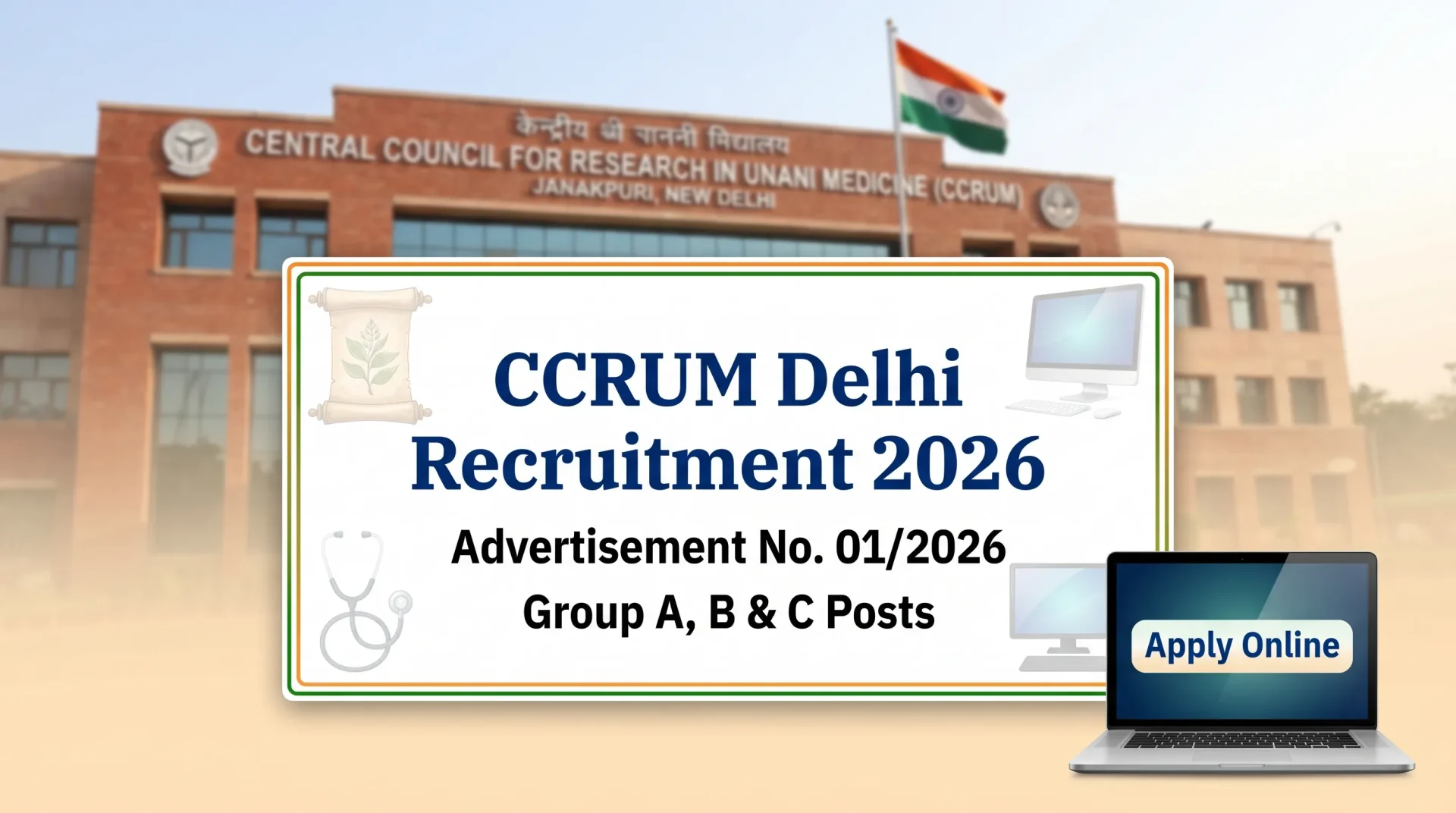 CCRUM Various Posts Recruitment 2026