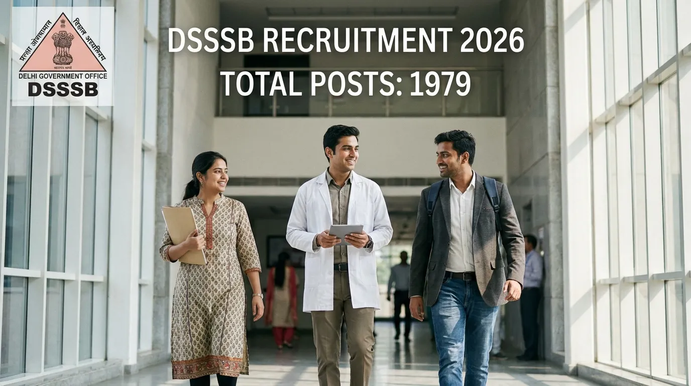 DSSSB Recruitment 2026