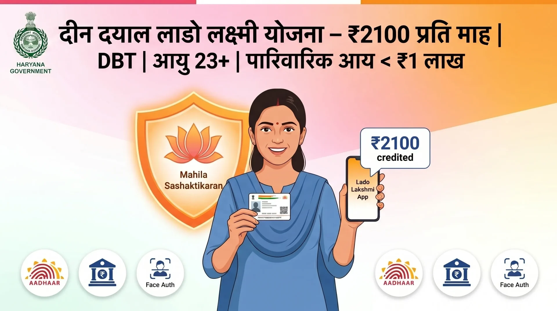 Haryana Deen Dayal Lado Lakshmi Yojana