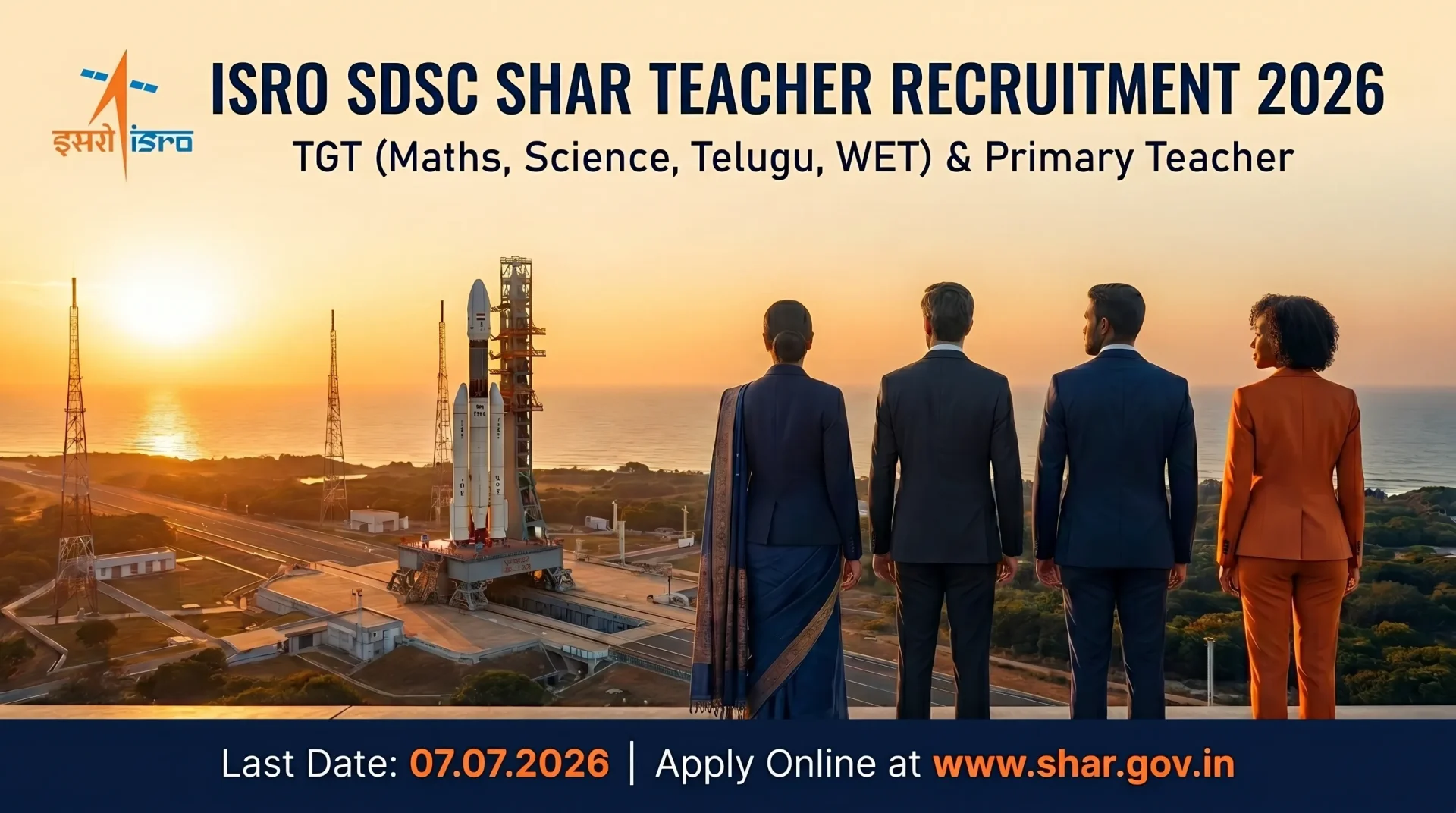 ISRO SDSC SHAR Teacher Recruitment 2026