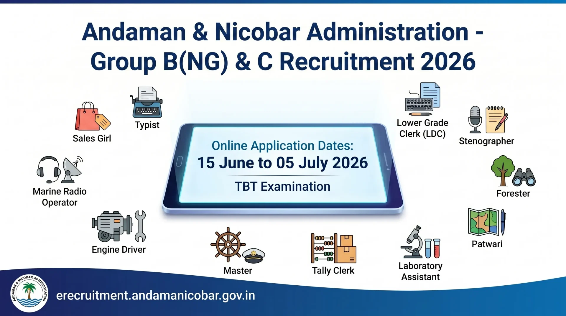Andaman Nicobar CHSL Recruitment 2026