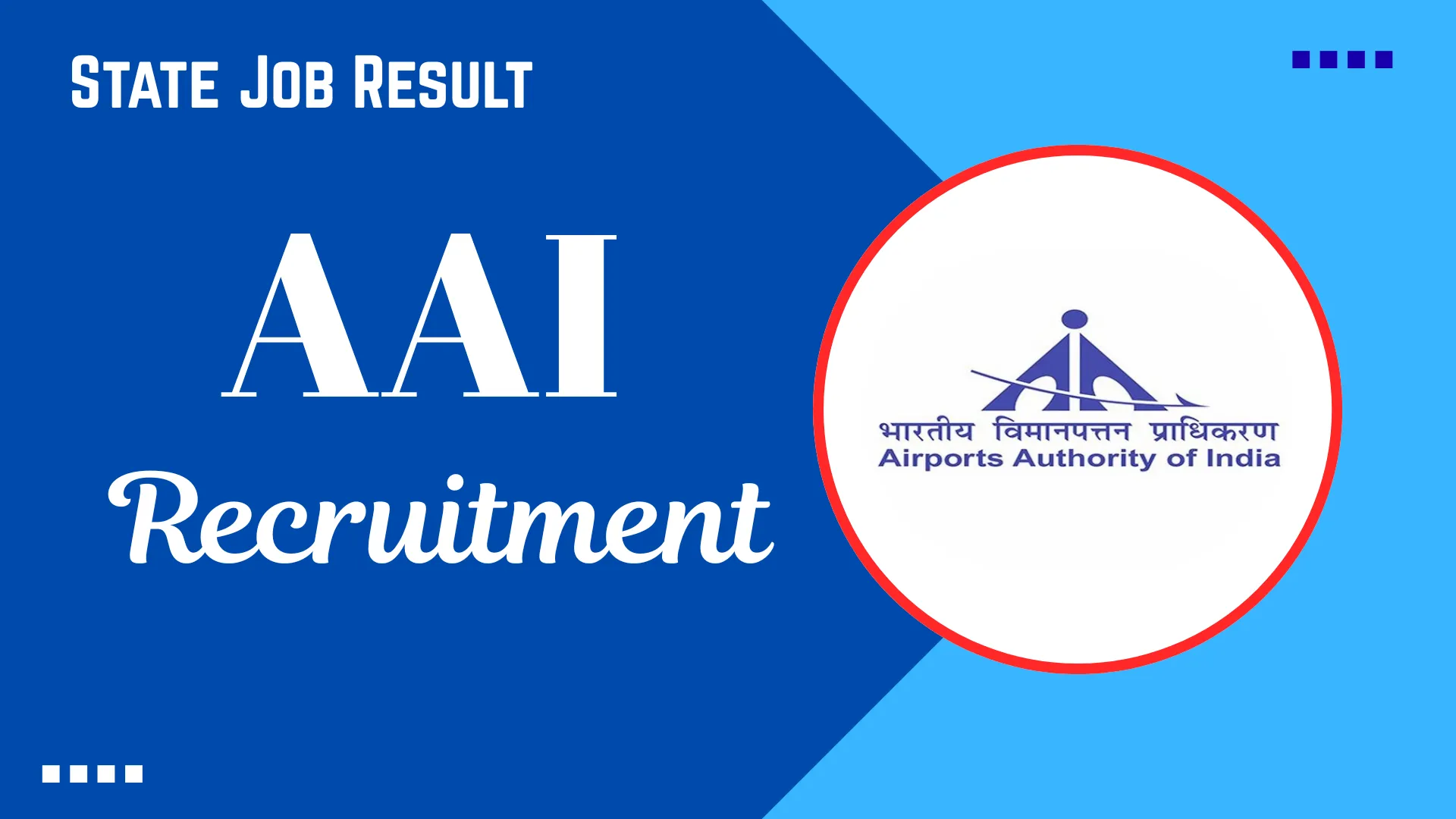 AAI Manager & Junior Executive Recruitment 2026