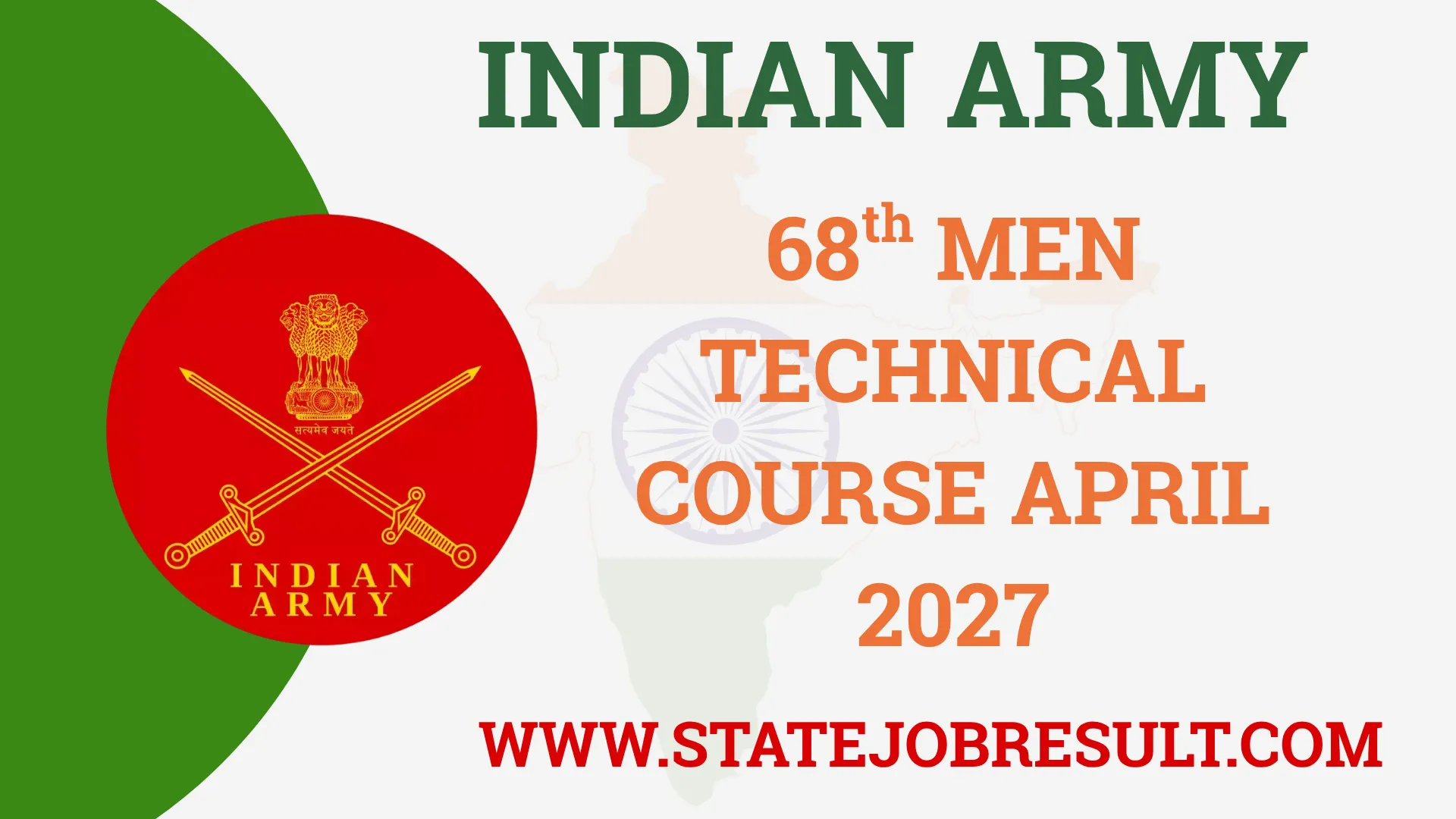 Army SSC 68th Men Technical Course April 2027