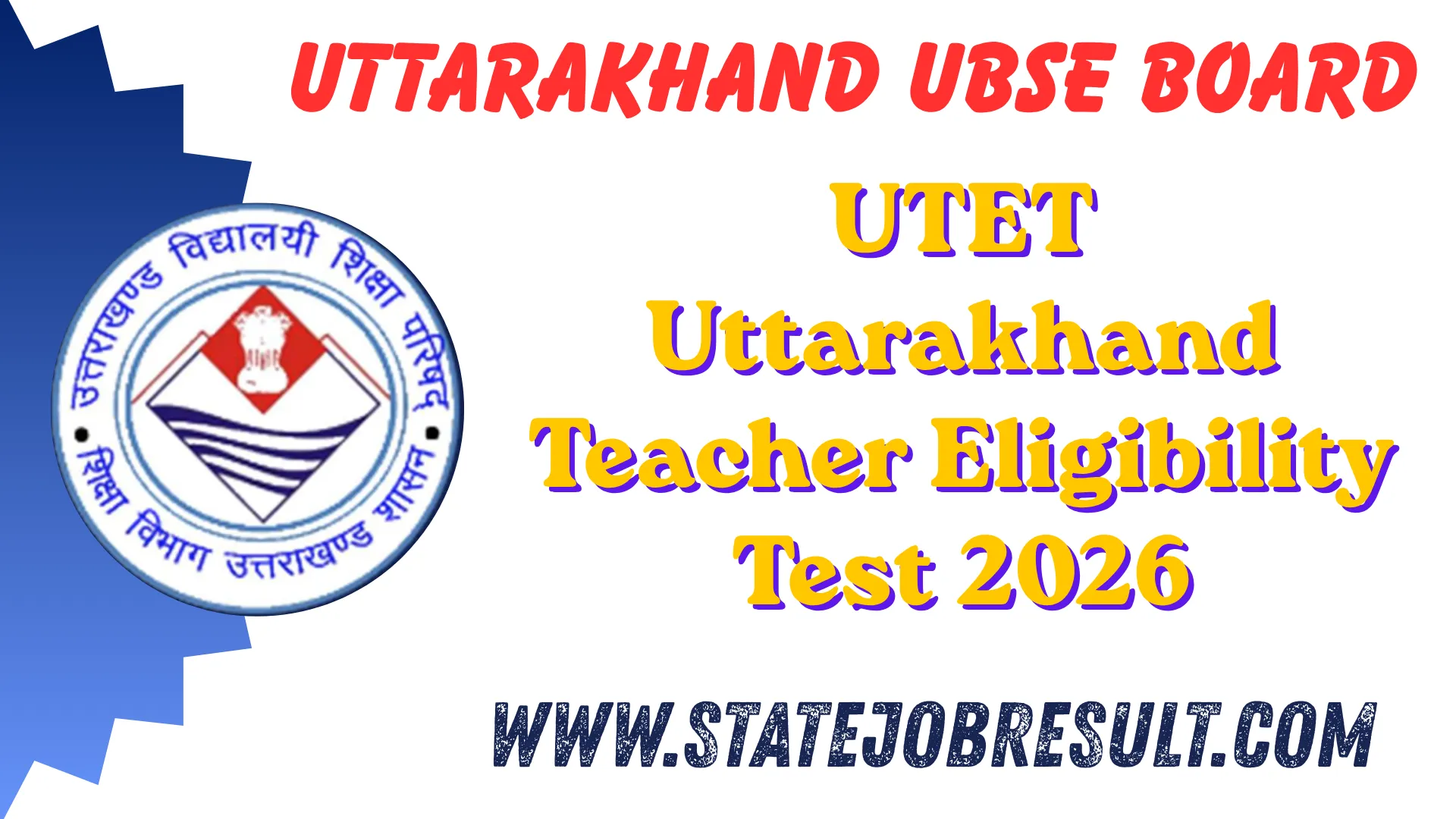 UTET Uttarakhand Teacher Eligibility Test 2026