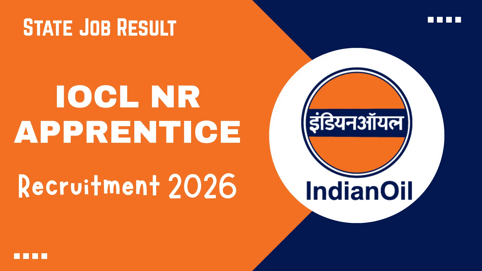 IOCL NR Marketing Division Apprentice Form 2026